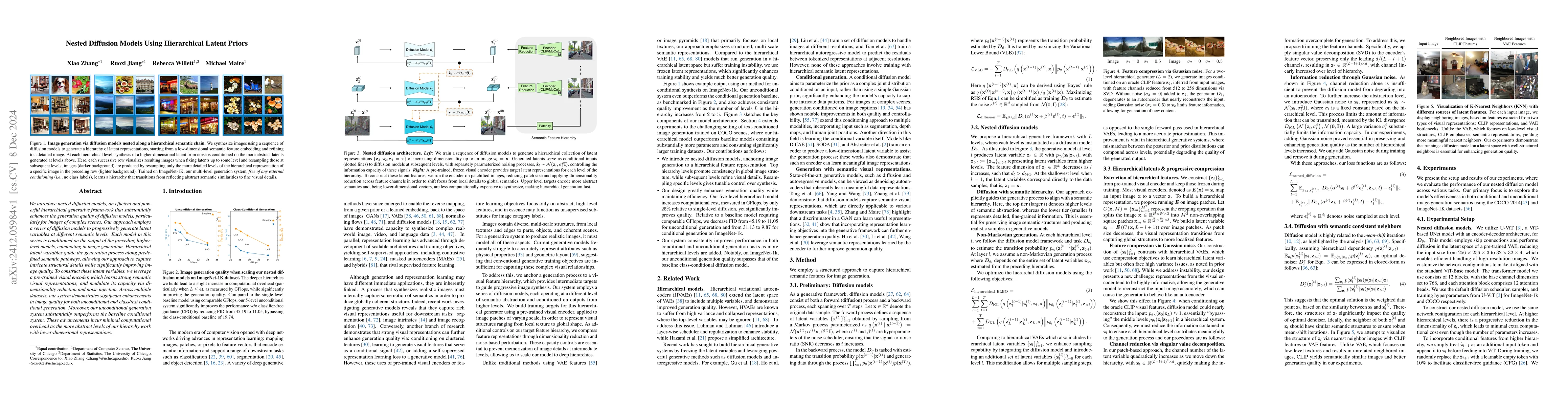 Thumbnail for Nested Diffusion Models Using Hierarchical Latent Priors