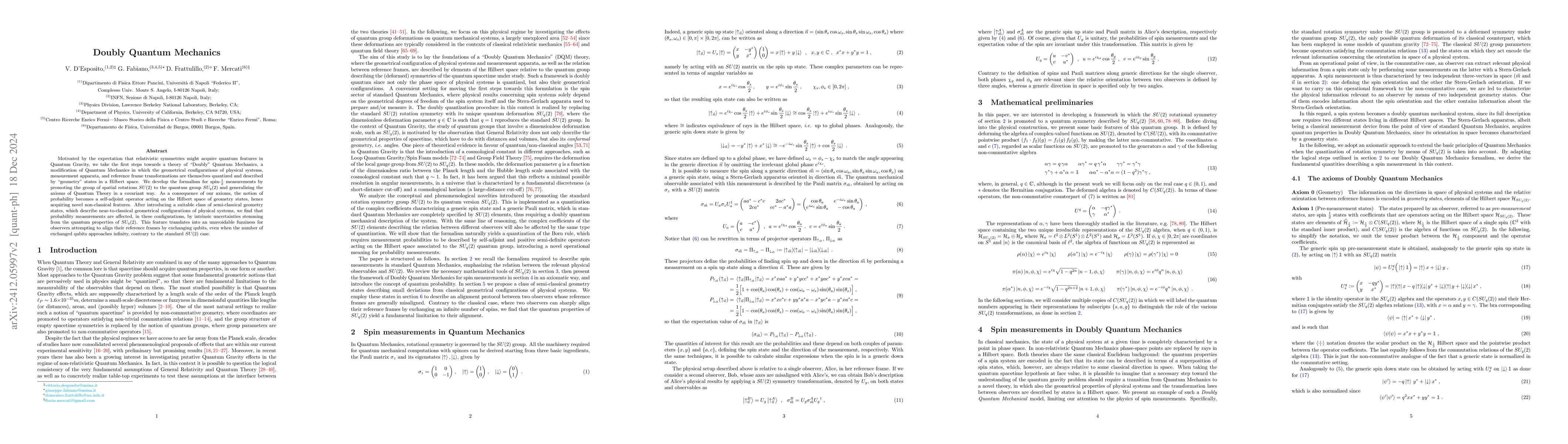 Thumbnail for Doubly Quantum Mechanics