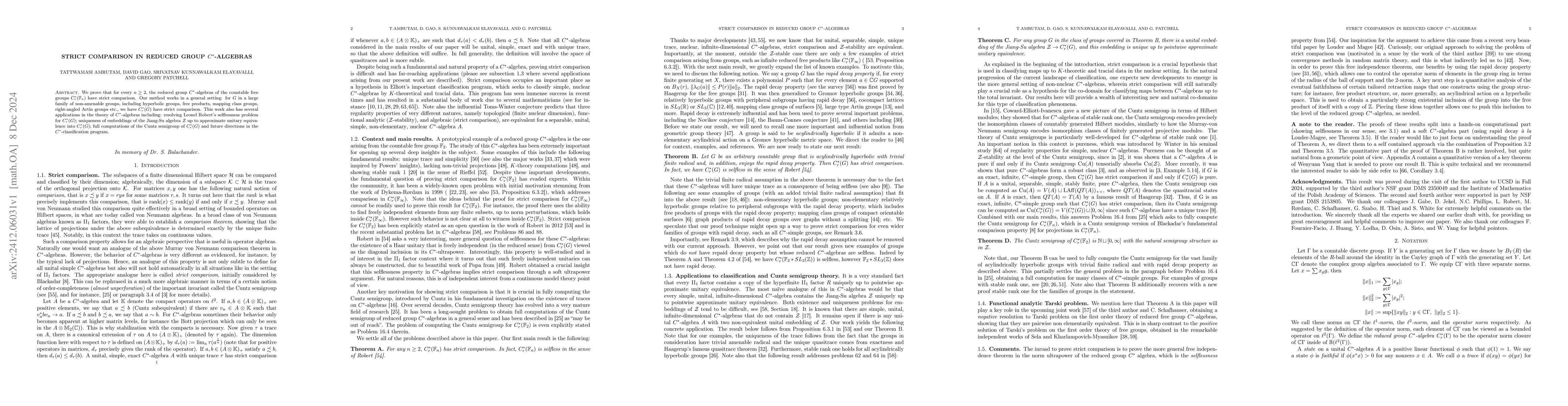 Thumbnail for Strict comparison in reduced group $C^*$-algebras