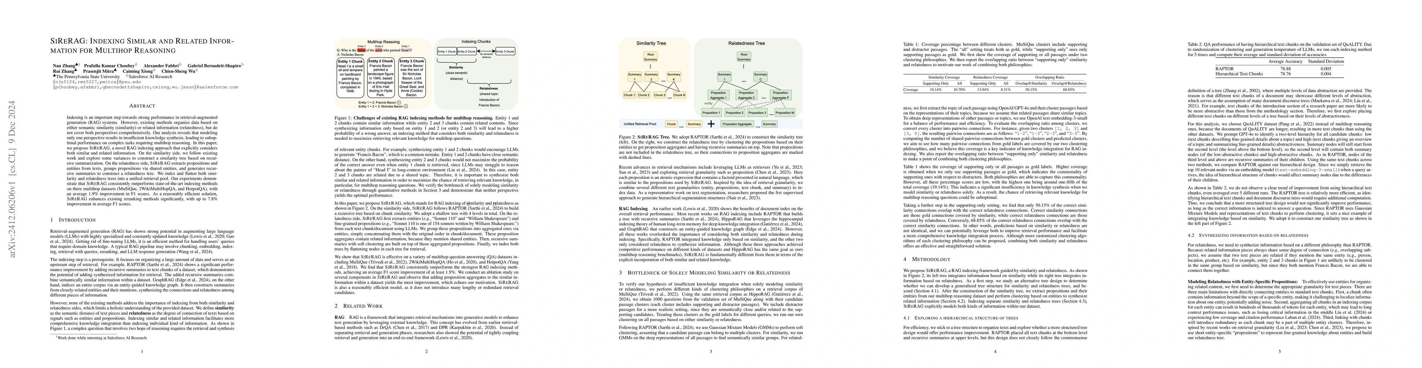 Thumbnail for SiReRAG: Indexing Similar and Related Information for Multihop Reasoning