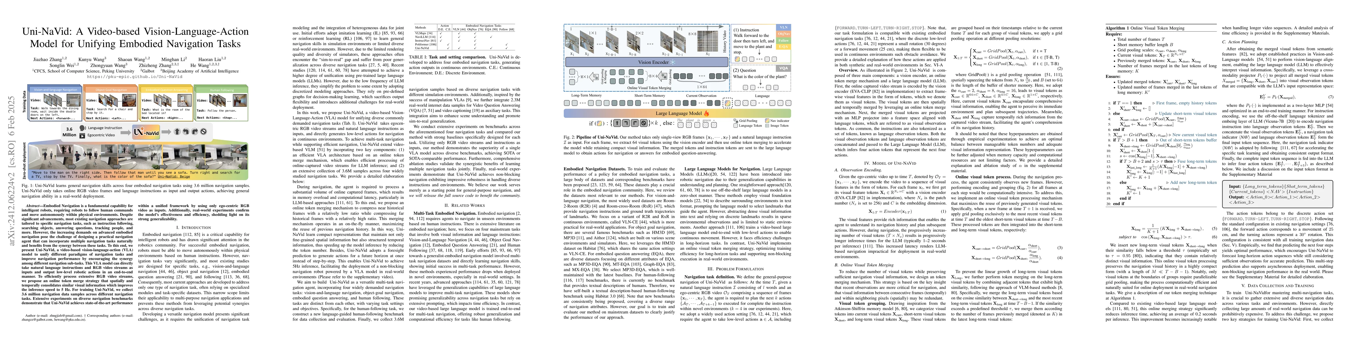 Thumbnail for Uni-NaVid: A Video-based Vision-Language-Action Model for Unifying
  Embodied Navigation Tasks