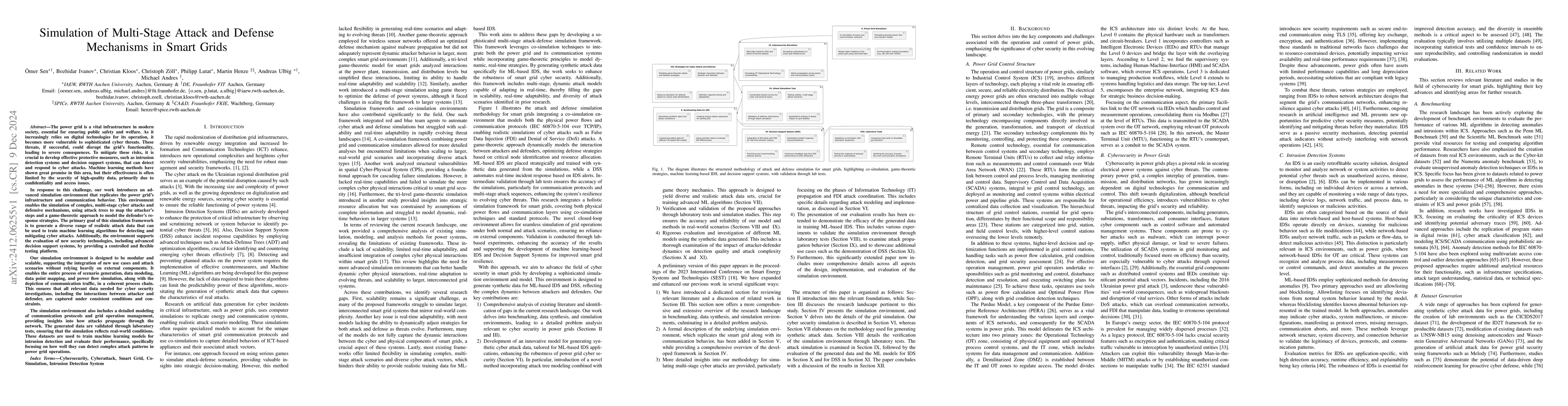 Thumbnail for Simulation of Multi-Stage Attack and Defense Mechanisms in Smart Grids