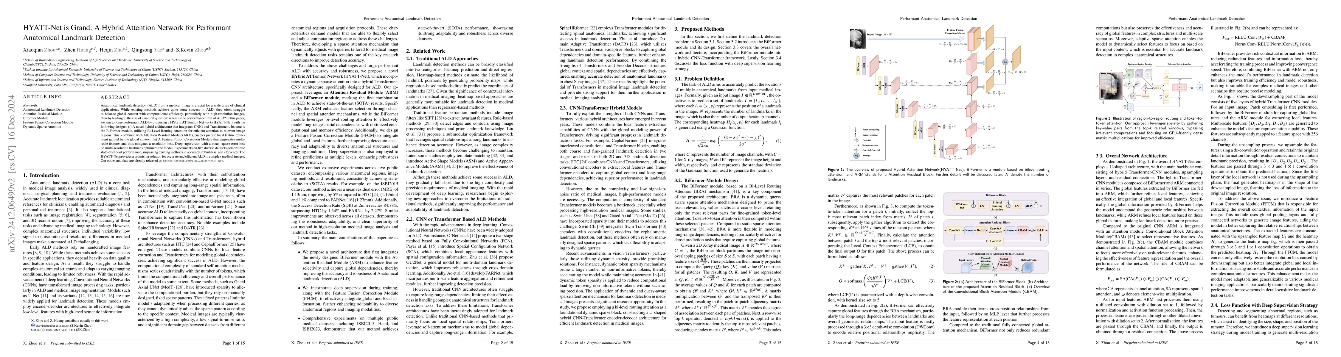 Thumbnail for Hybrid Attention Network: An efficient approach for anatomy-free
  landmark detection