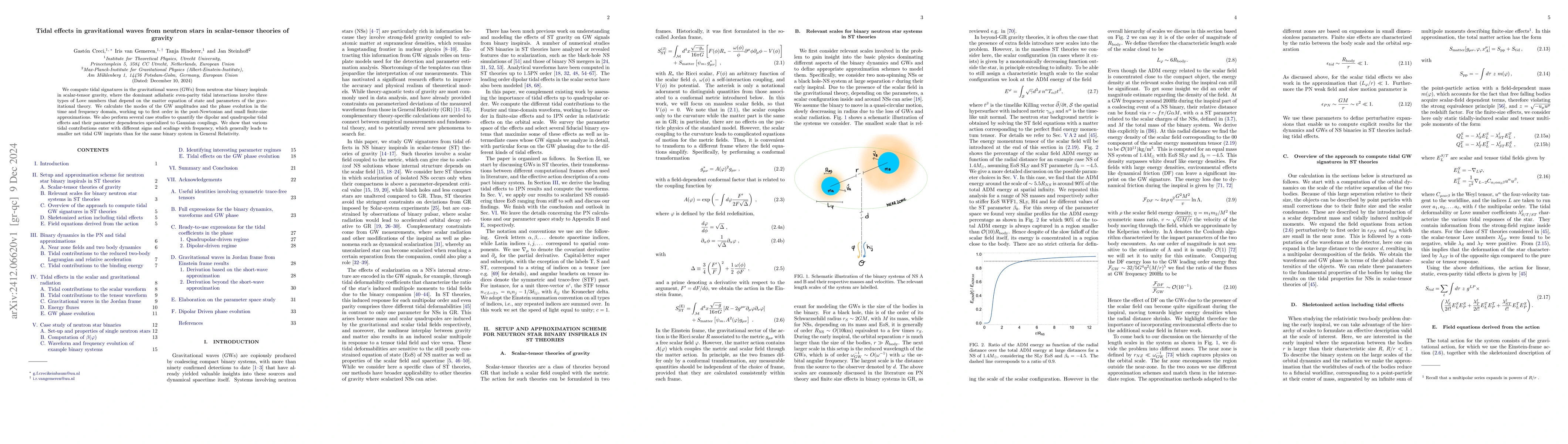 Thumbnail for Tidal effects in gravitational waves from neutron stars in scalar-tensor
  theories of gravity