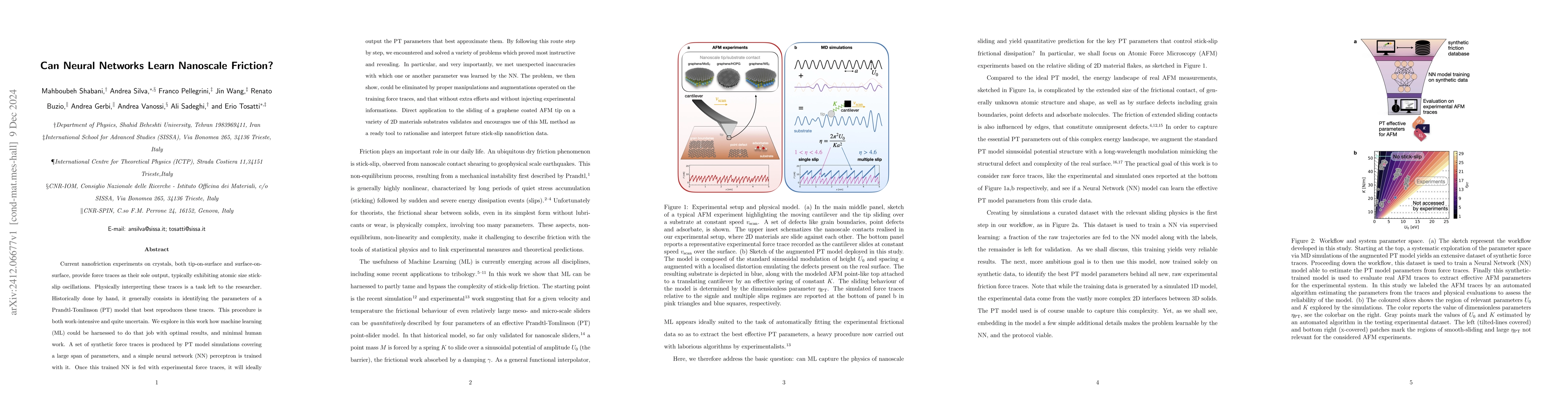 Thumbnail for Can Neural Networks Learn Nanoscale Friction?