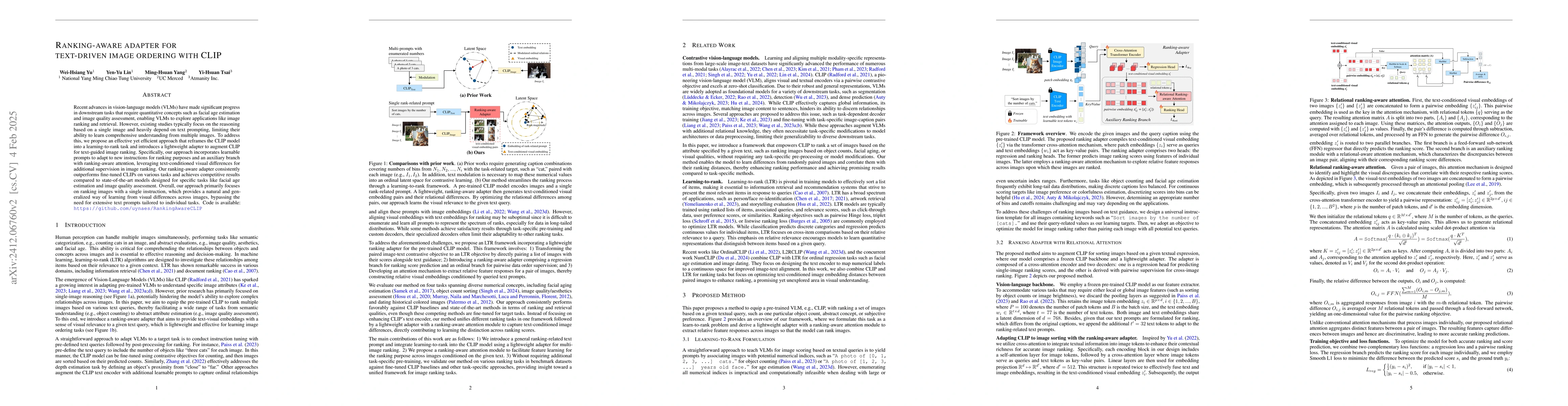 Thumbnail for Ranking-aware adapter for text-driven image ordering with CLIP