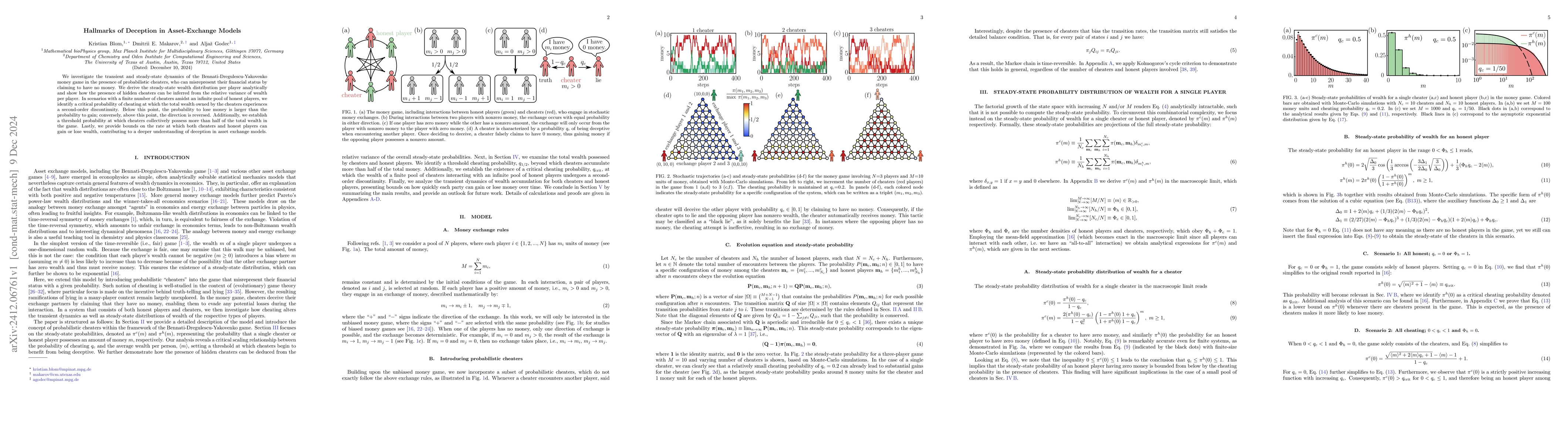 Thumbnail for Hallmarks of Deception in Asset-Exchange Models