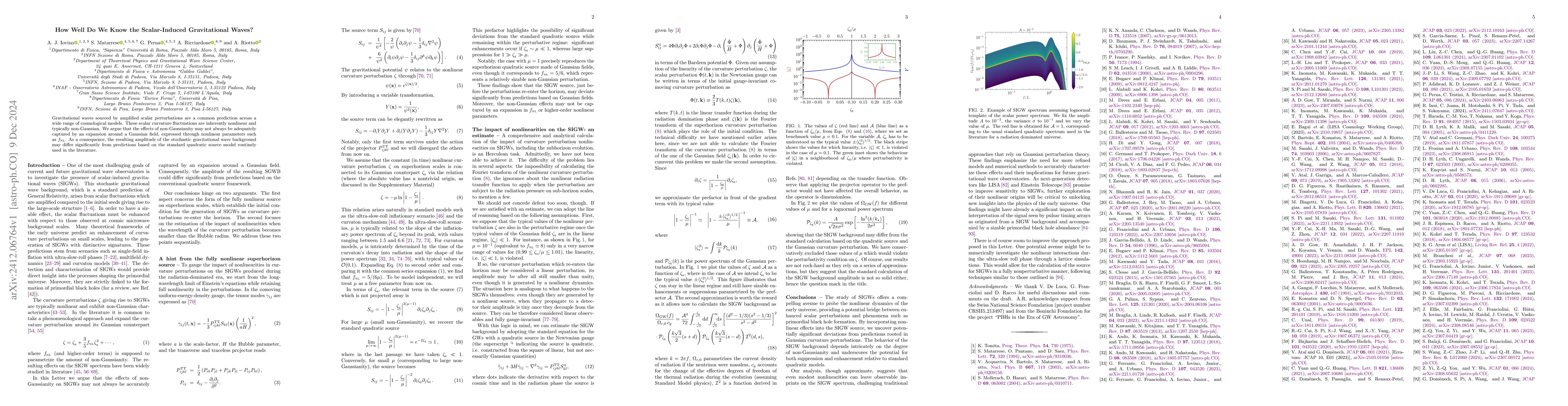 Thumbnail for How Well Do We Know the Scalar-Induced Gravitational Waves?