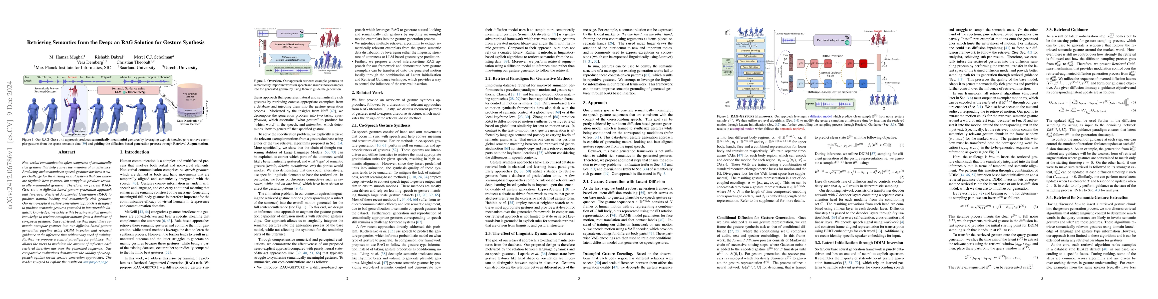 Thumbnail for Retrieving Semantics from the Deep: an RAG Solution for Gesture
  Synthesis