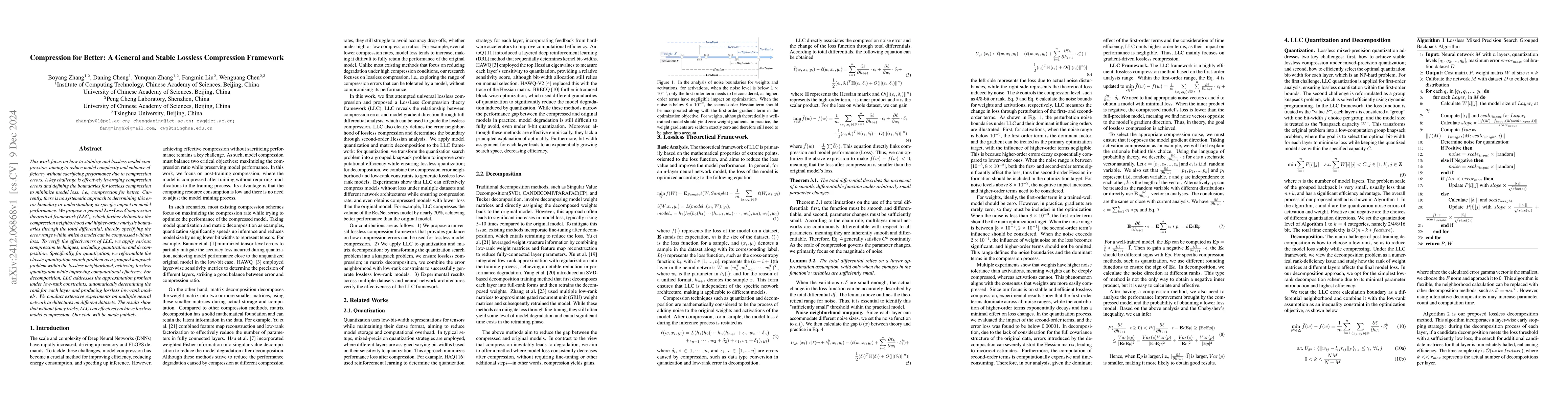 Thumbnail for Compression for Better: A General and Stable Lossless Compression
  Framework