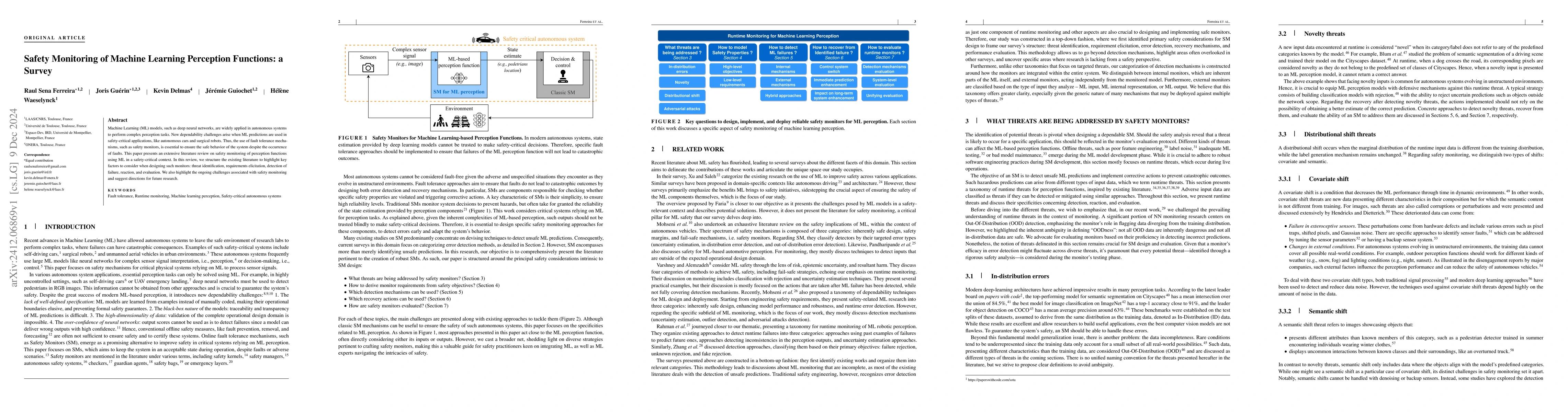 Thumbnail for Safety Monitoring of Machine Learning Perception Functions: a Survey