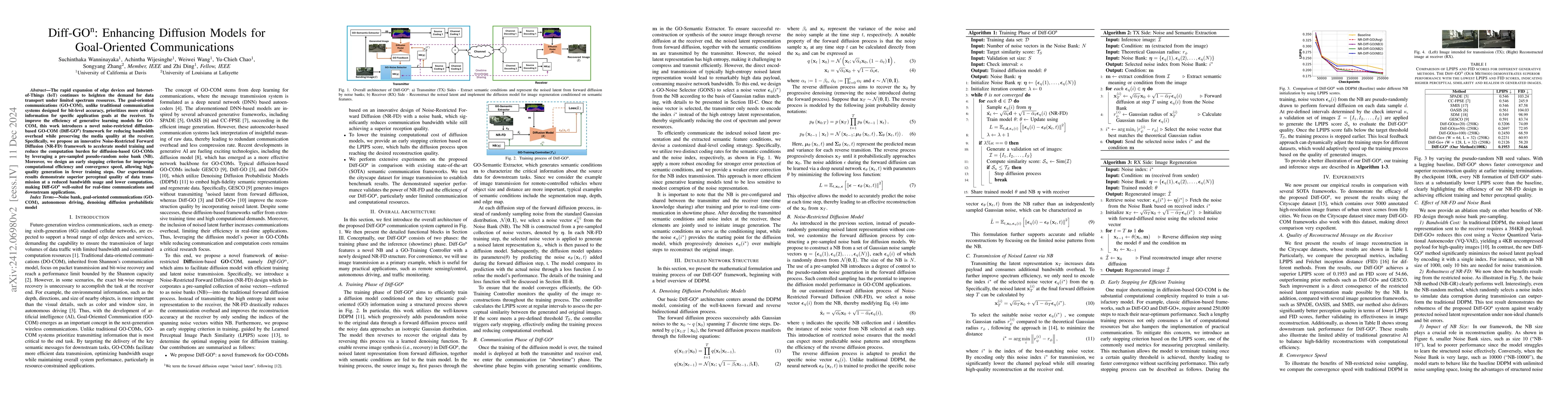 Thumbnail for Diff-GO$^\text{n}$: Enhancing Diffusion Models for Goal-Oriented
  Communications