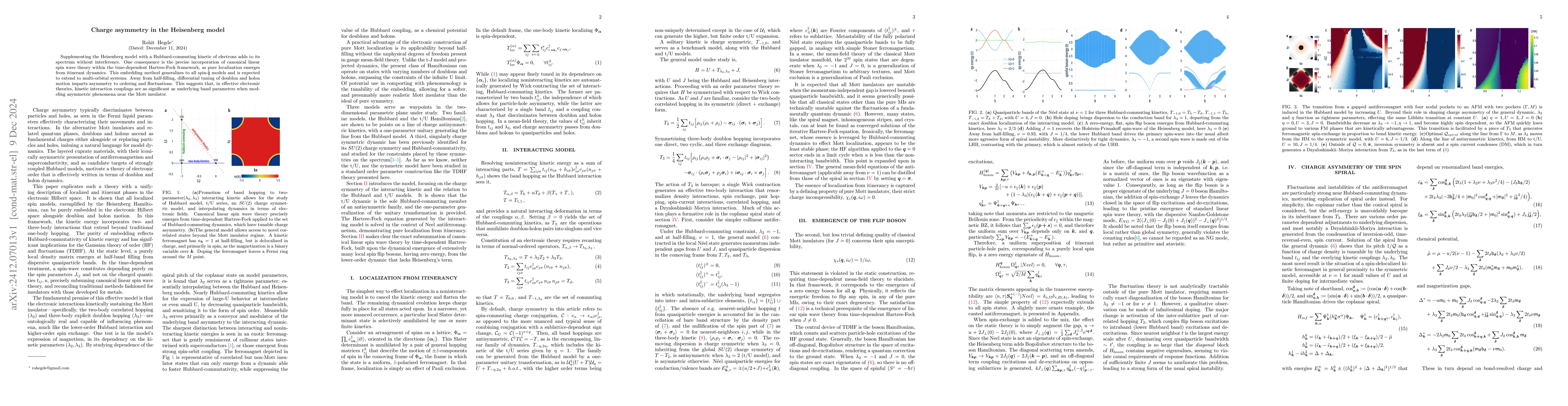 Thumbnail for Charge asymmetry in the Heisenberg model