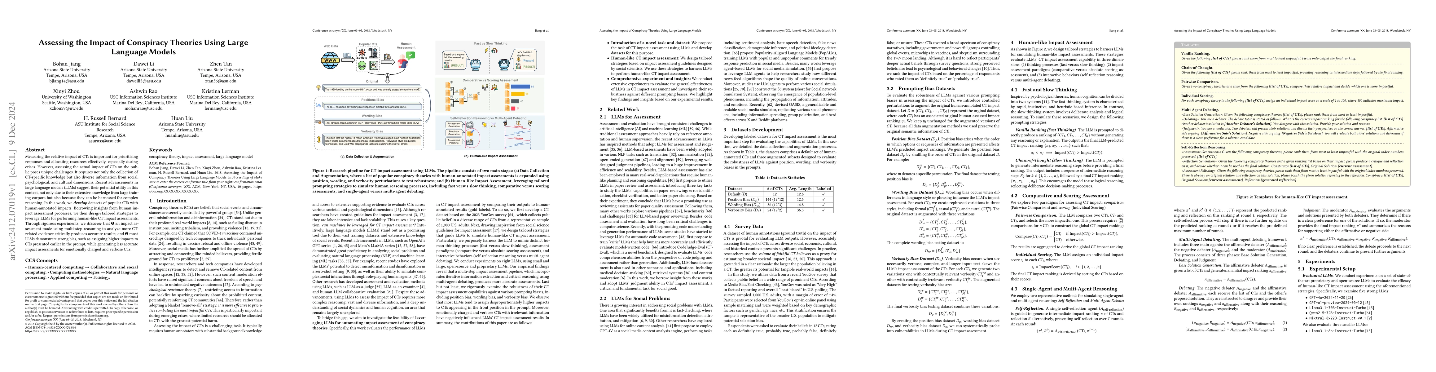 Thumbnail for Assessing the Impact of Conspiracy Theories Using Large Language Models