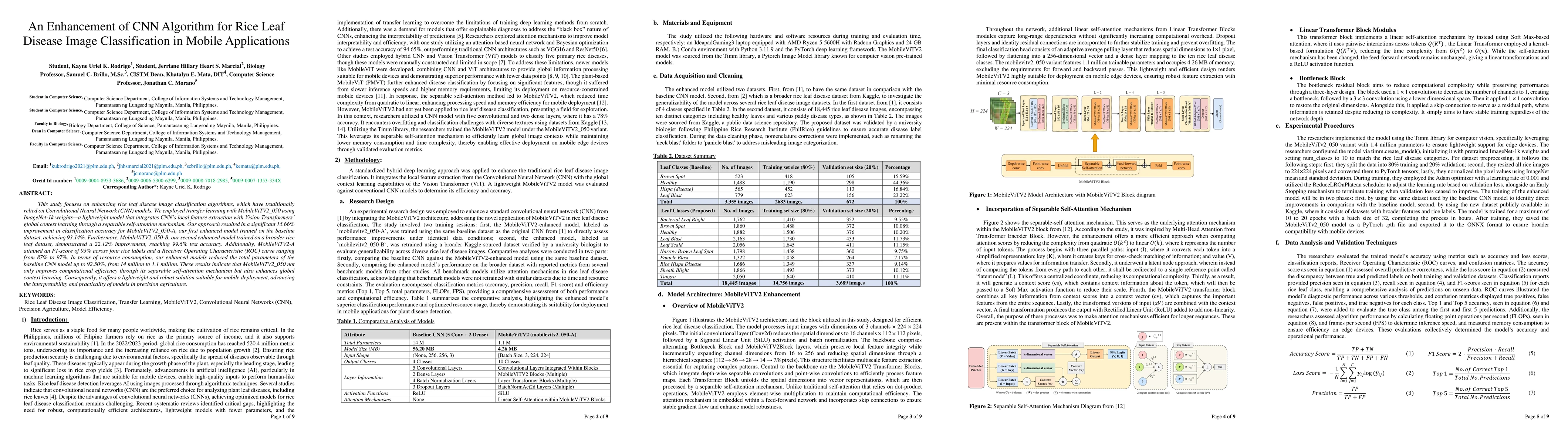 Thumbnail for An Enhancement of CNN Algorithm for Rice Leaf Disease Image
  Classification in Mobile Applications