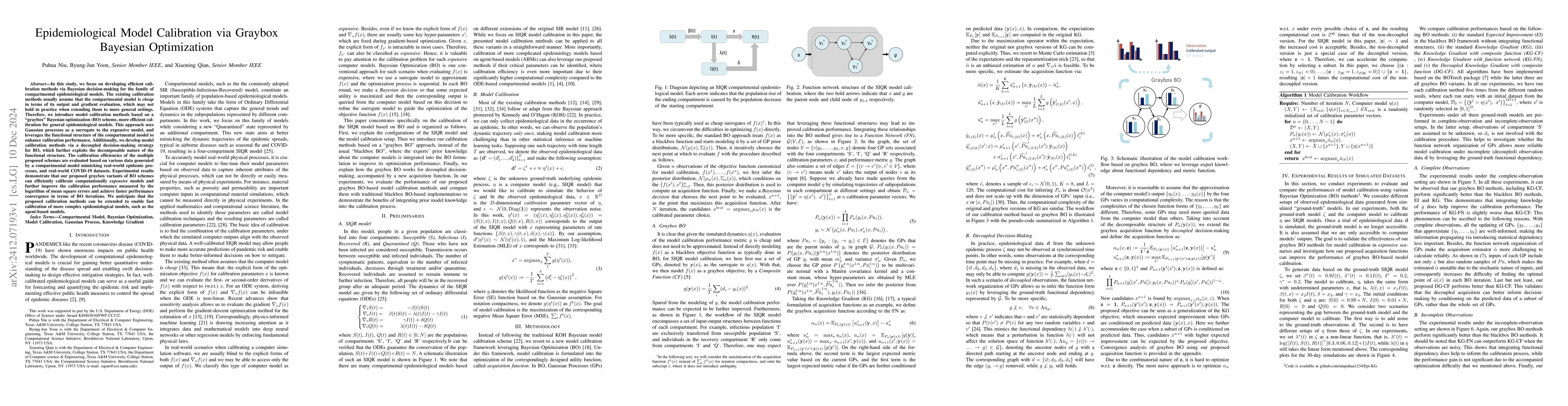 Thumbnail for Epidemiological Model Calibration via Graybox Bayesian Optimization