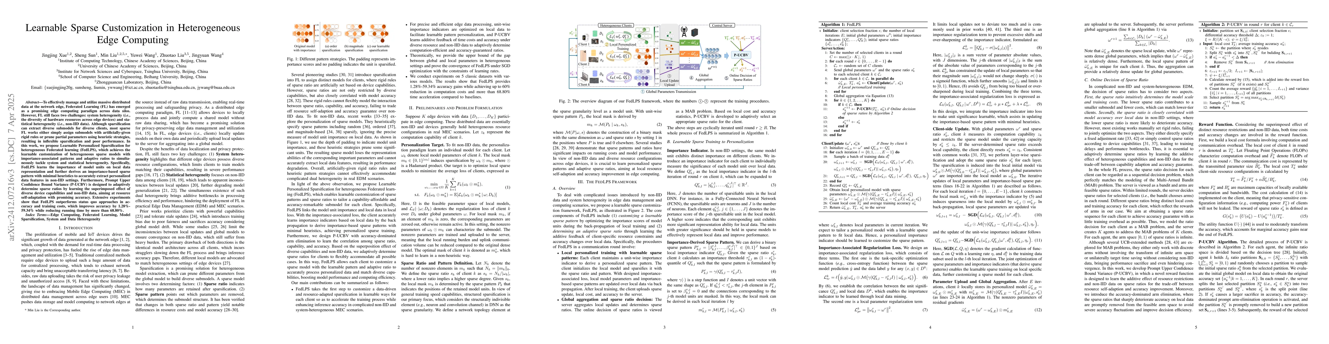 Thumbnail for Learnable Sparse Customization in Heterogeneous Edge Computing