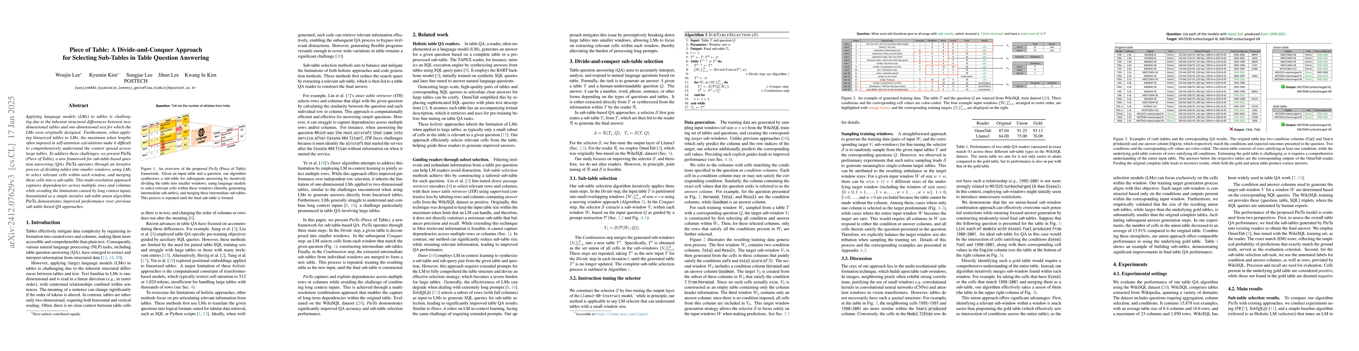 Thumbnail for Piece of Table: A Divide-and-Conquer Approach for Selecting Sub-Tables
  in Table Question Answering