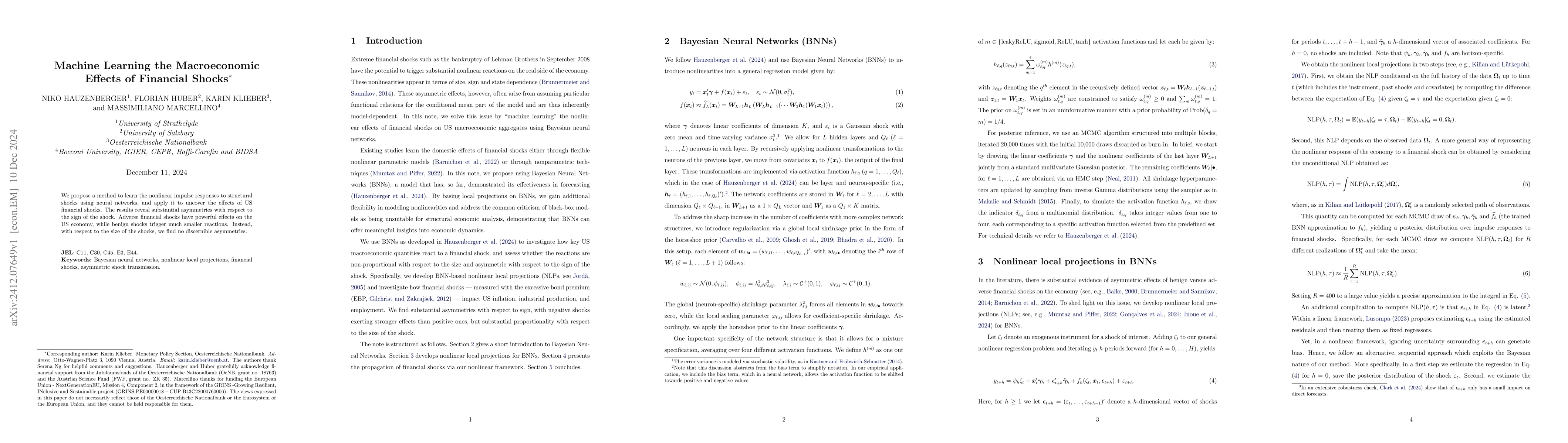 Thumbnail for Machine Learning the Macroeconomic Effects of Financial Shocks