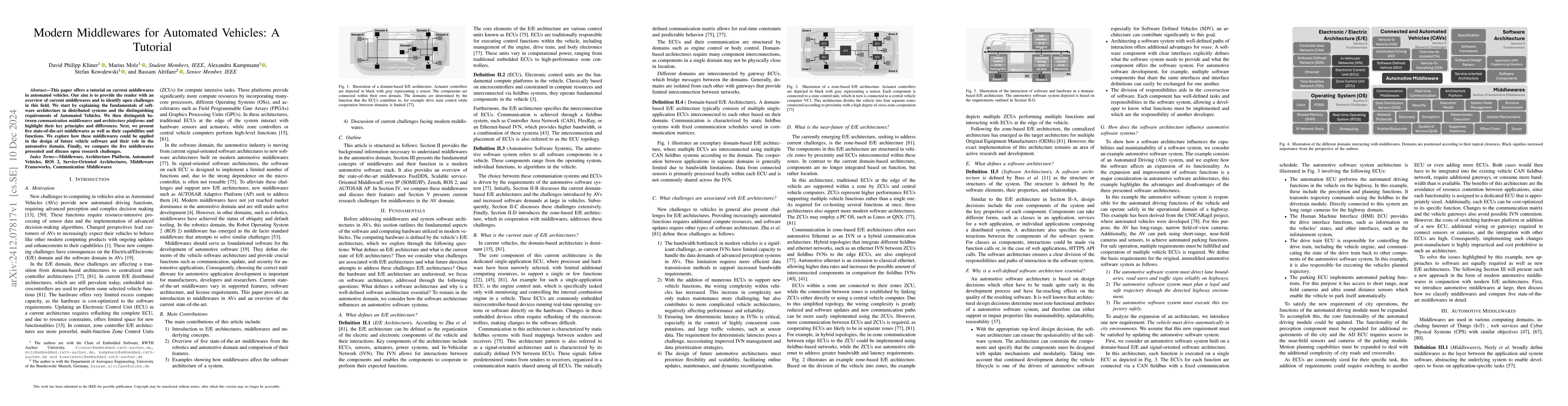 Thumbnail for Modern Middlewares for Automated Vehicles: A Tutorial