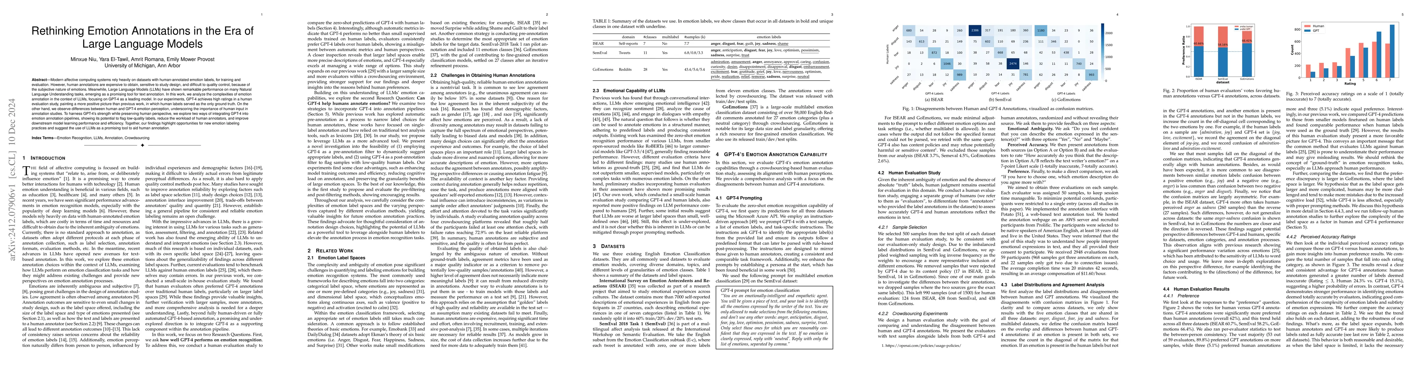Thumbnail for Rethinking Emotion Annotations in the Era of Large Language Models
