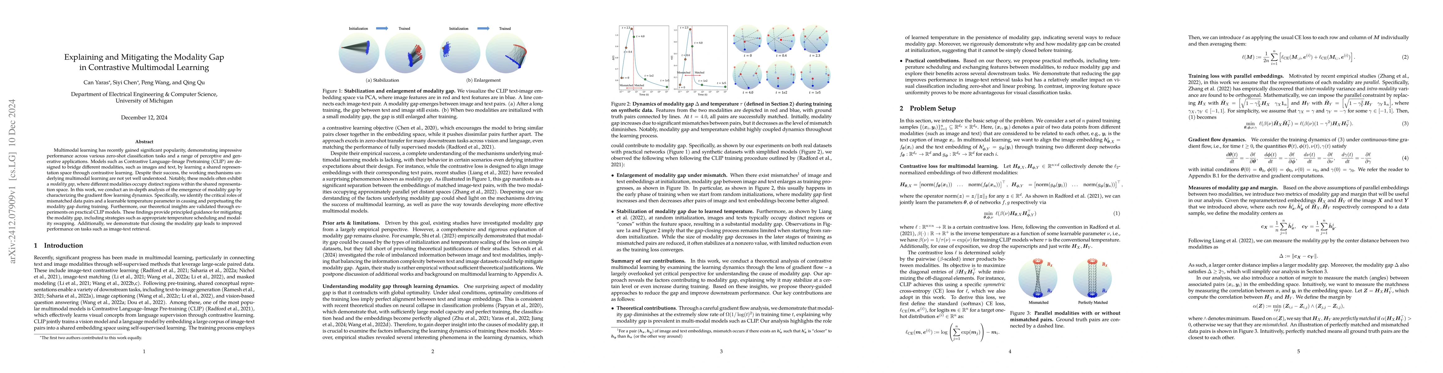 Thumbnail for Explaining and Mitigating the Modality Gap in Contrastive Multimodal
  Learning