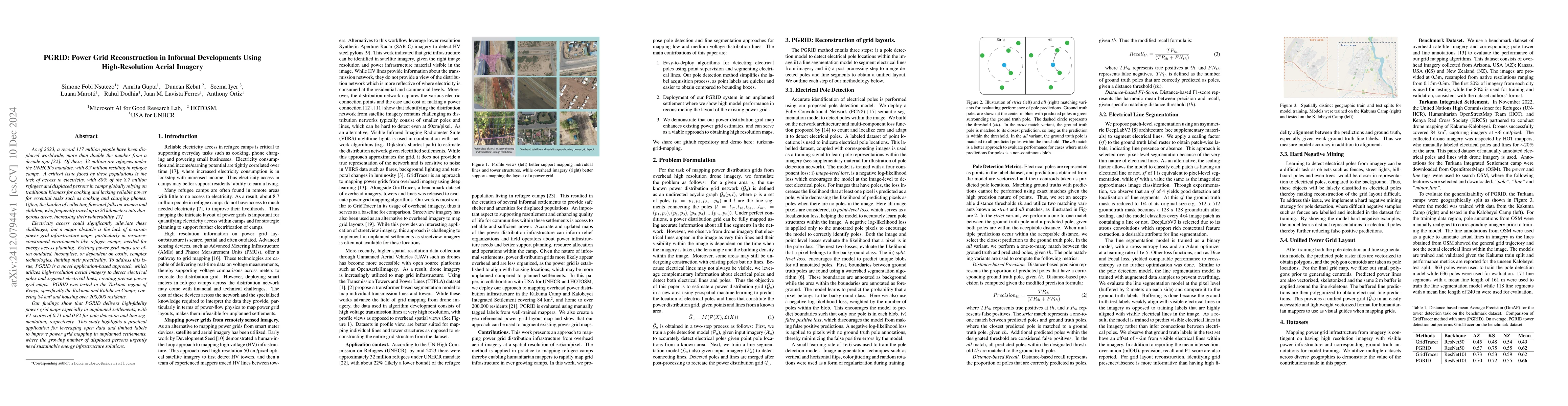 Thumbnail for PGRID: Power Grid Reconstruction in Informal Developments Using
  High-Resolution Aerial Imagery