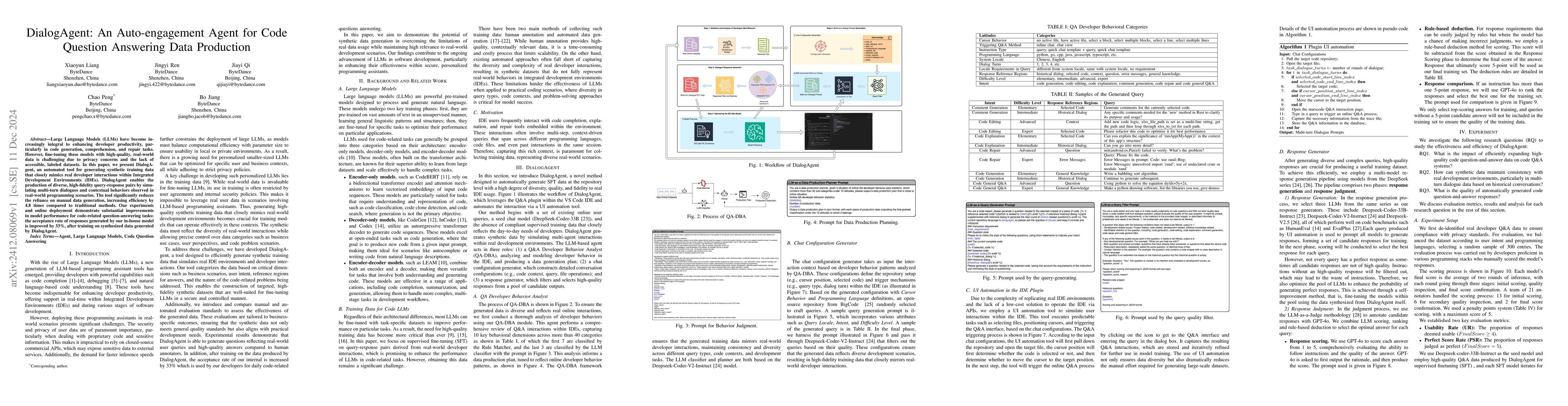 Thumbnail for DialogAgent: An Auto-engagement Agent for Code Question Answering Data
  Production