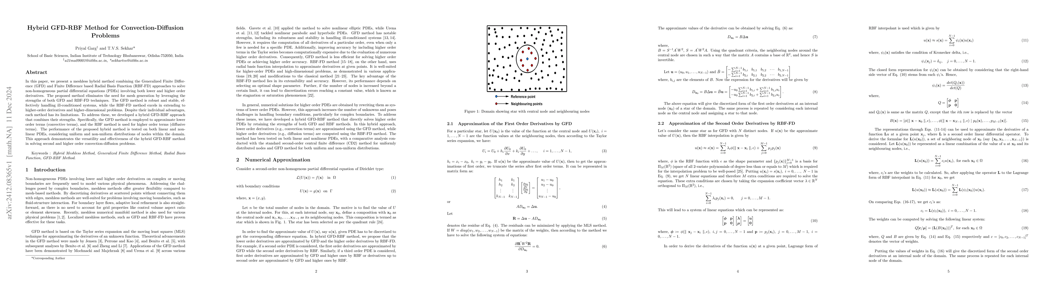Thumbnail for Hybrid GFD-RBF Method for Convection-Diffusion Problems