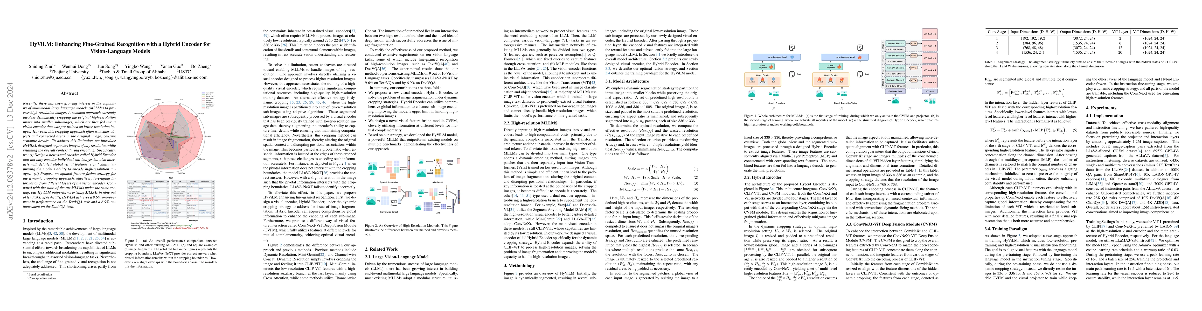 Thumbnail for HyViLM: Enhancing Fine-Grained Recognition with a Hybrid Encoder for
  Vision-Language Models