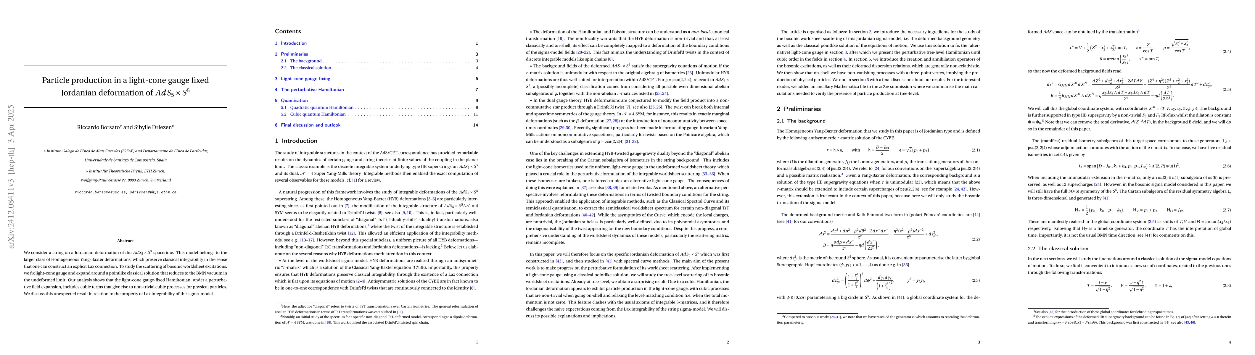 Thumbnail for Particle production in a light-cone gauge fixed Jordanian deformation of
  $AdS_5\times S^5$