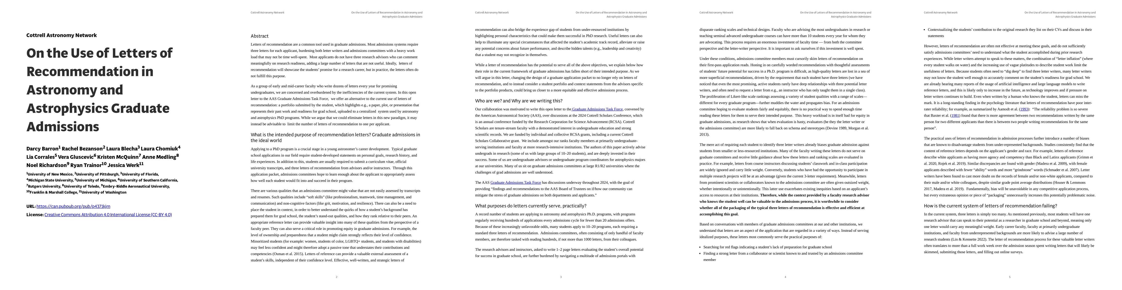 Thumbnail for On the Use of Letters of Recommendation in Astronomy and Astrophysics
  Graduate Admissions