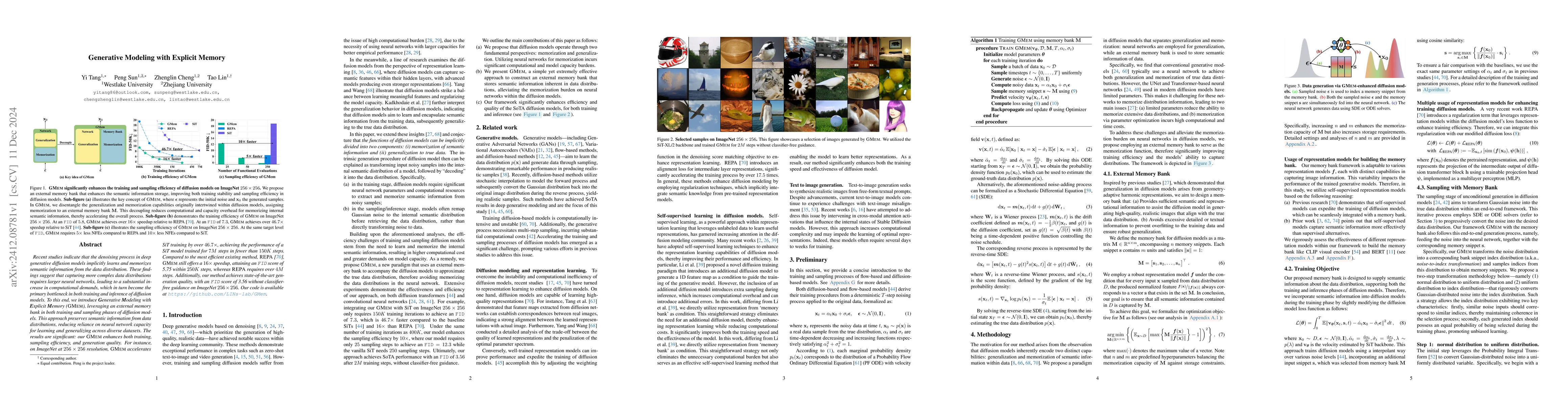 Thumbnail for Generative Modeling with Explicit Memory