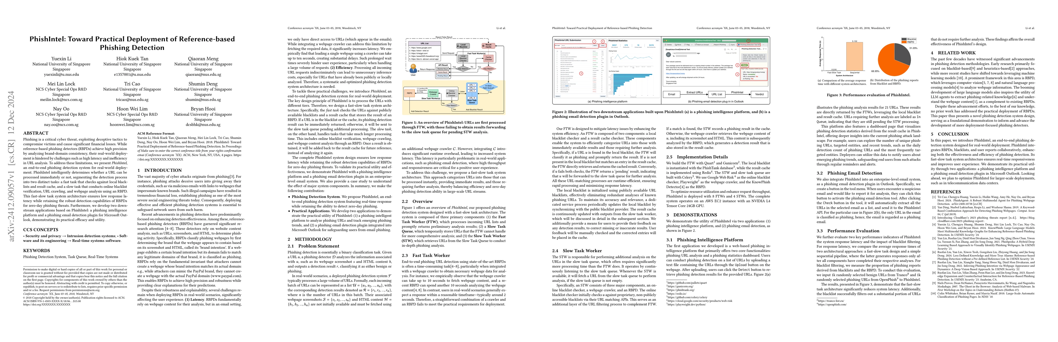 Thumbnail for PhishIntel: Toward Practical Deployment of Reference-based Phishing
  Detection