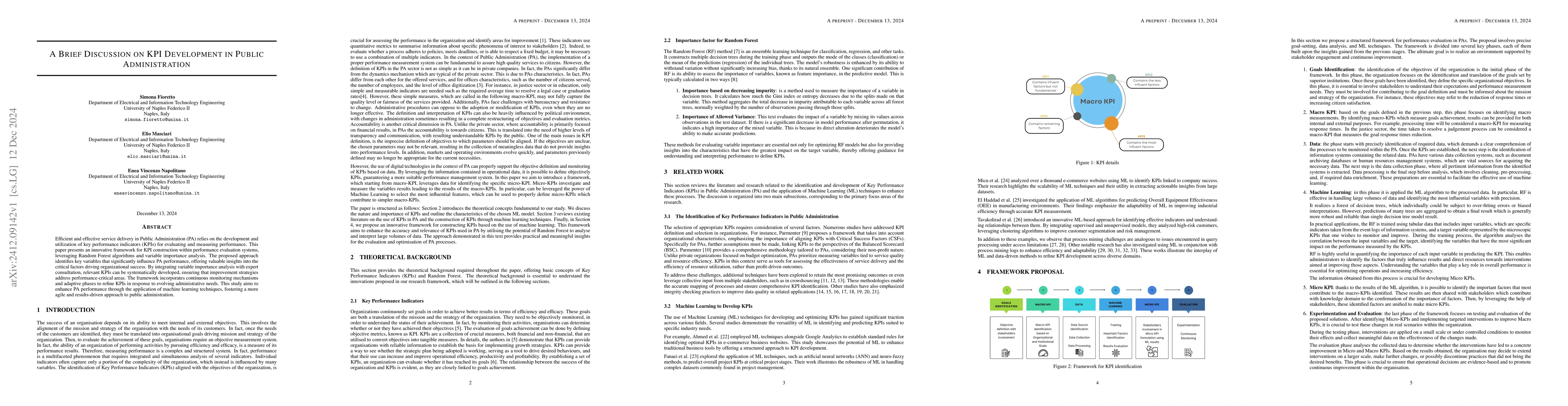 Thumbnail for A Brief Discussion on KPI Development in Public Administration