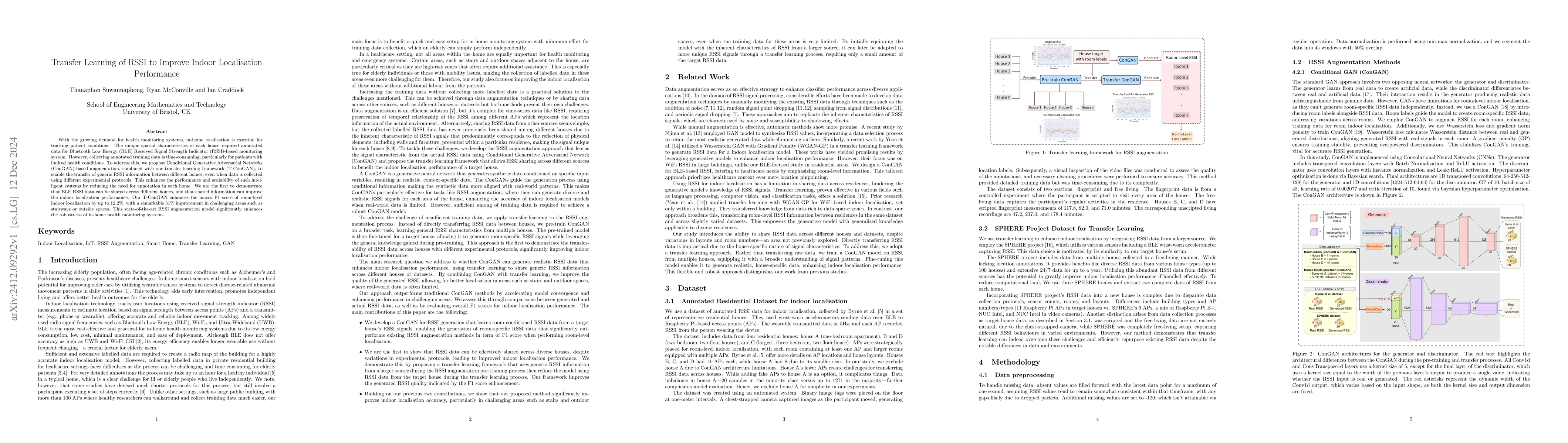 Thumbnail for Transfer Learning of RSSI to Improve Indoor Localisation Performance