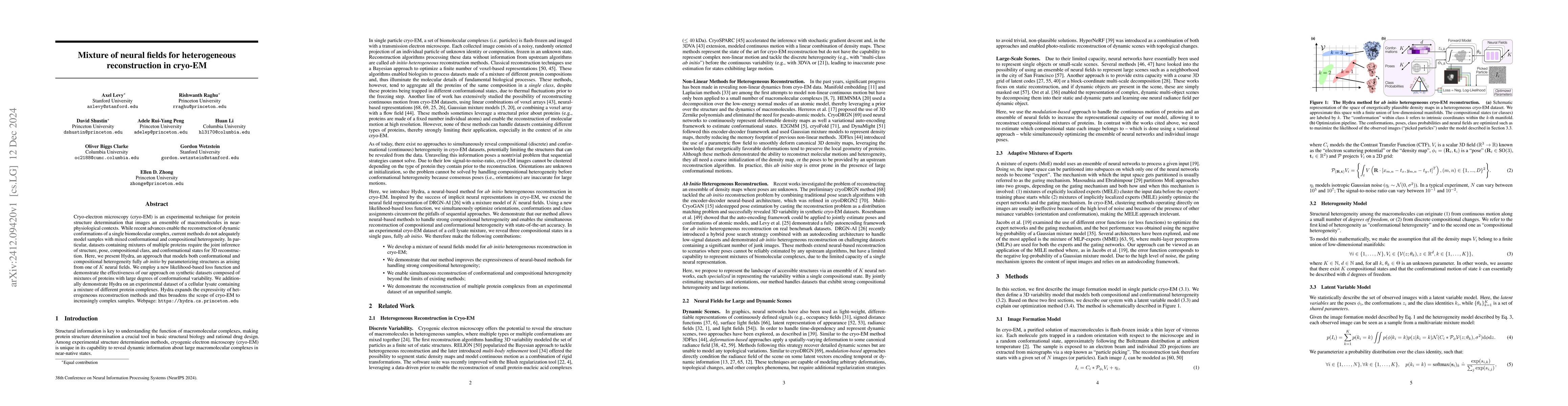 Thumbnail for Mixture of neural fields for heterogeneous reconstruction in cryo-EM