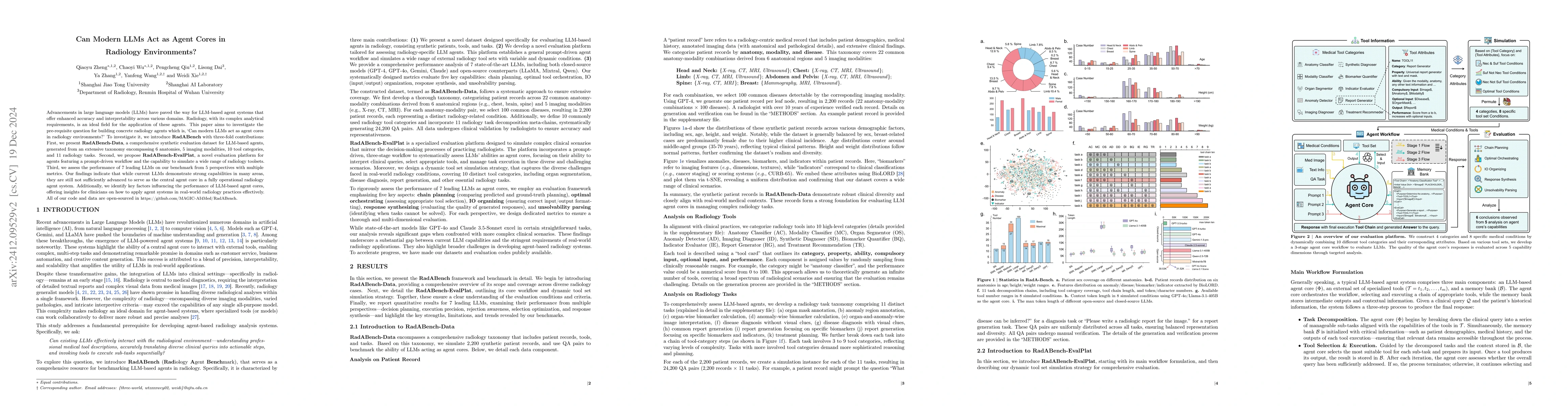 Thumbnail for Can Modern LLMs Act as Agent Cores in Radiology~Environments?