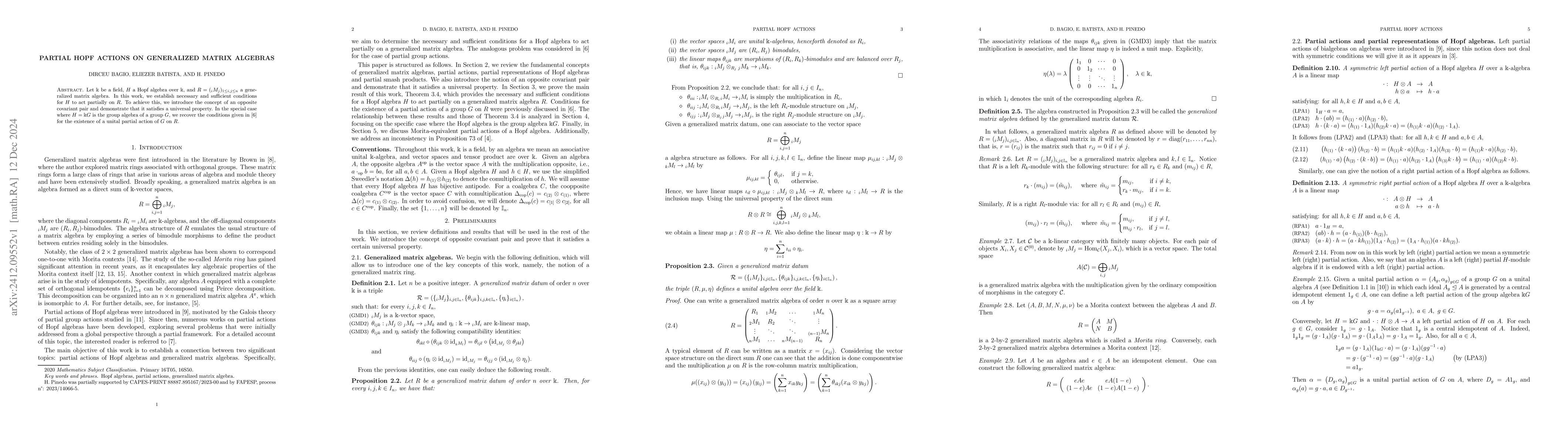 Thumbnail for Partial Hopf actions on generalized matrix algebras