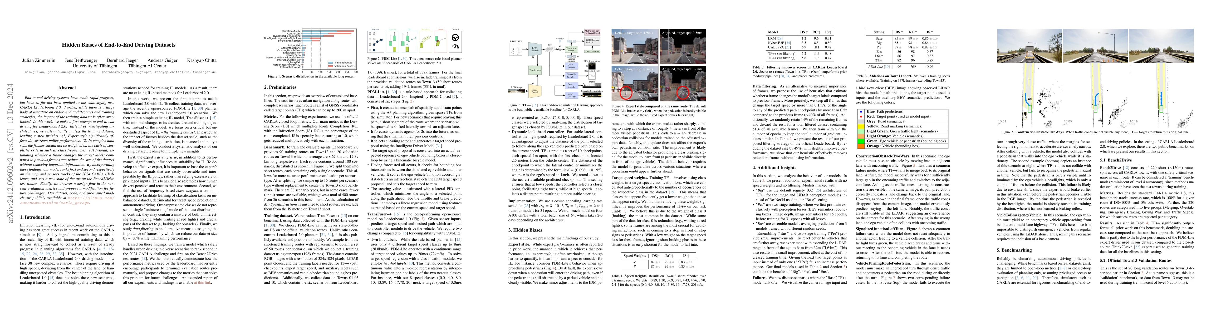 Thumbnail for Hidden Biases of End-to-End Driving Datasets