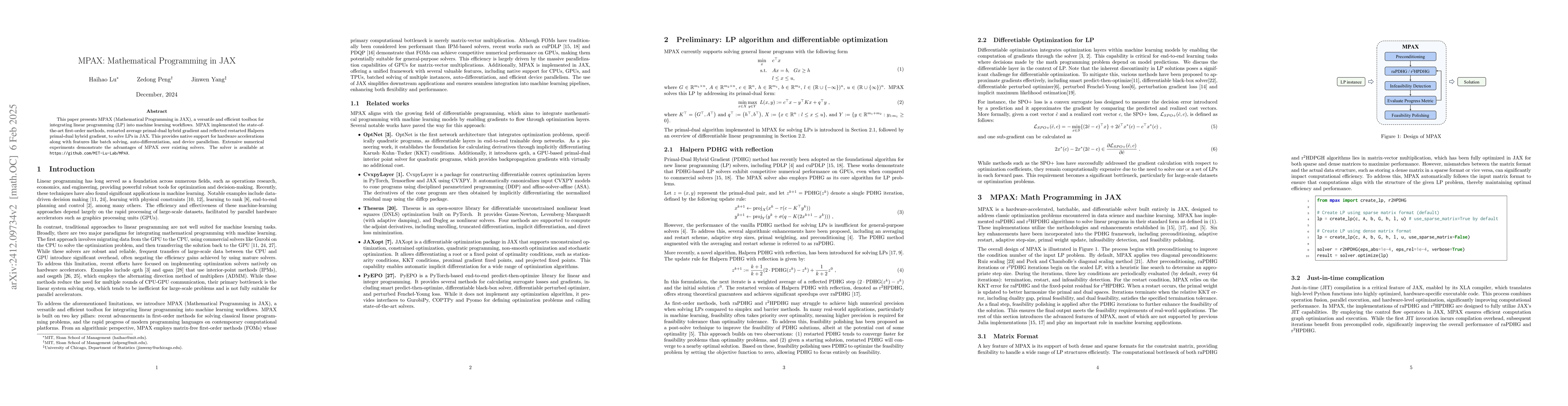 Thumbnail for MPAX: Mathematical Programming in JAX