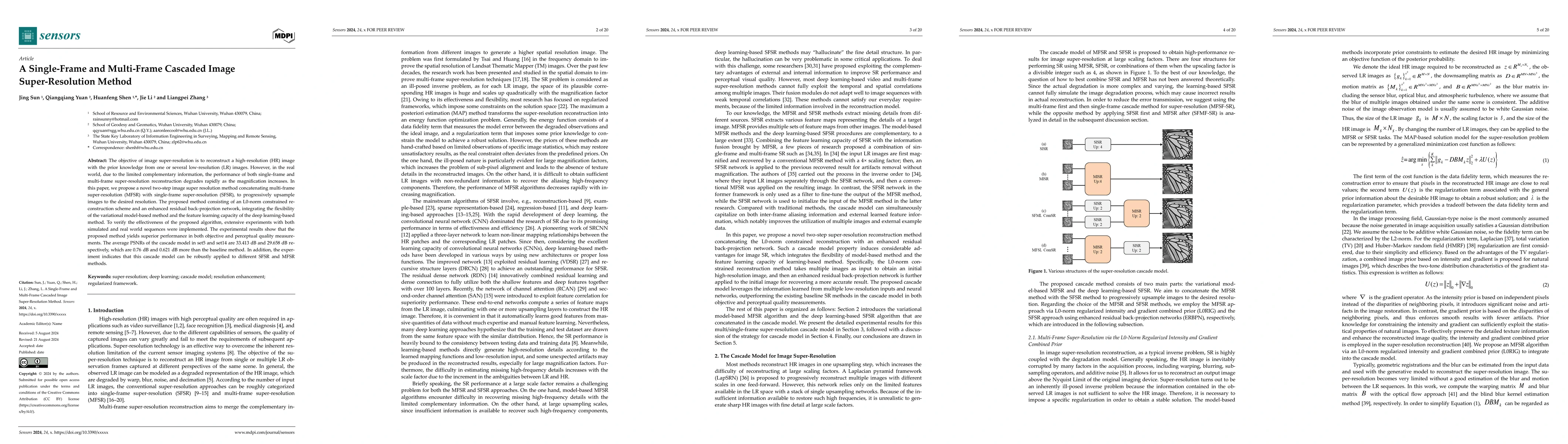 Thumbnail for A Single-Frame and Multi-Frame Cascaded Image Super-Resolution Method