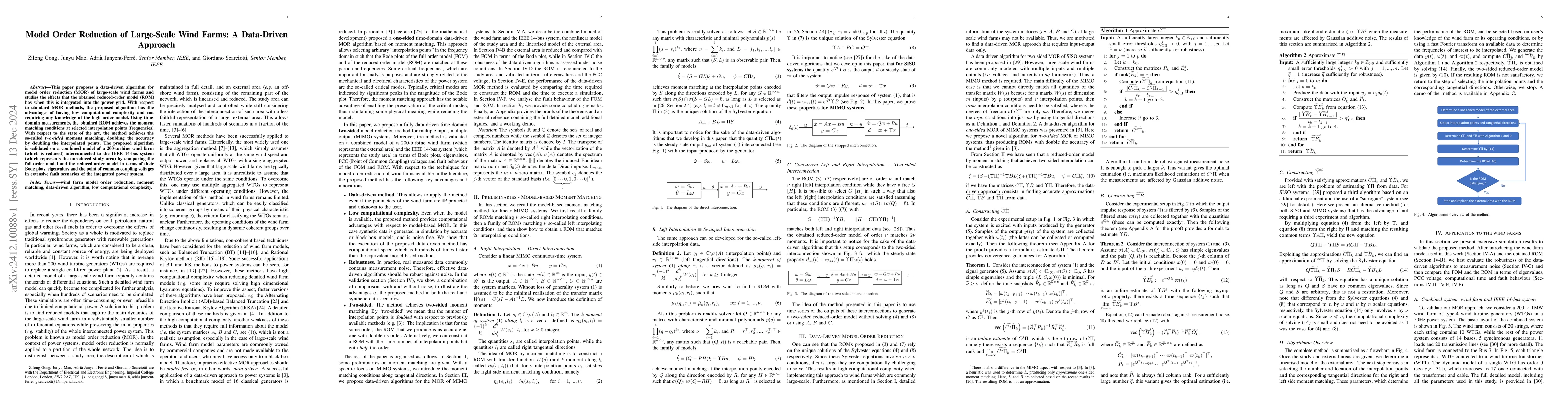 Thumbnail for Model Order Reduction of Large-Scale Wind Farms: A Data-Driven Approach