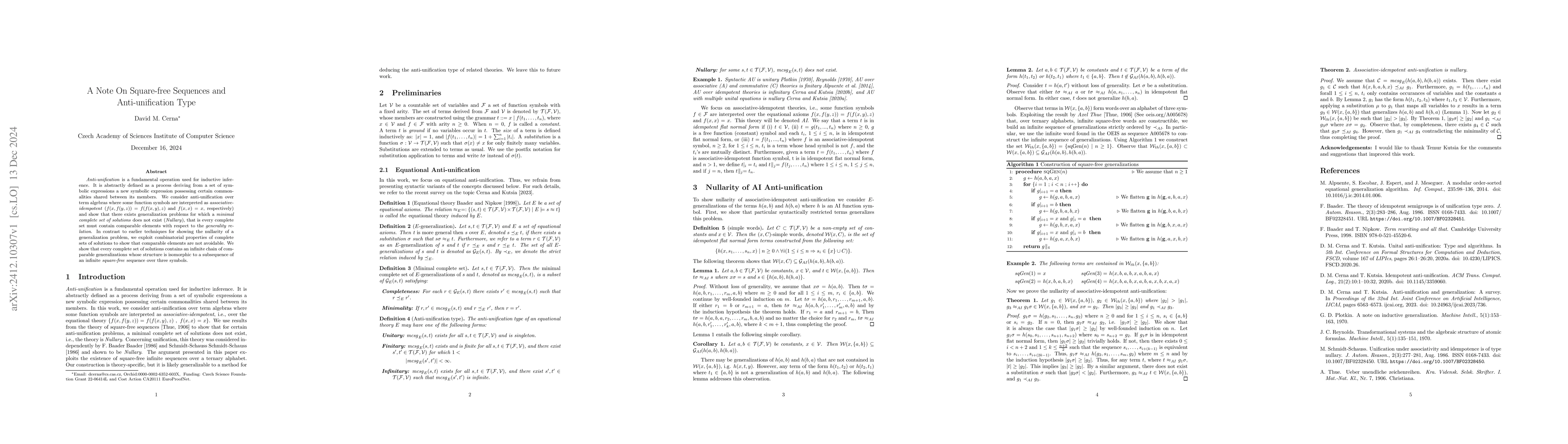 Thumbnail for A Note On Square-free Sequences and Anti-unification Type