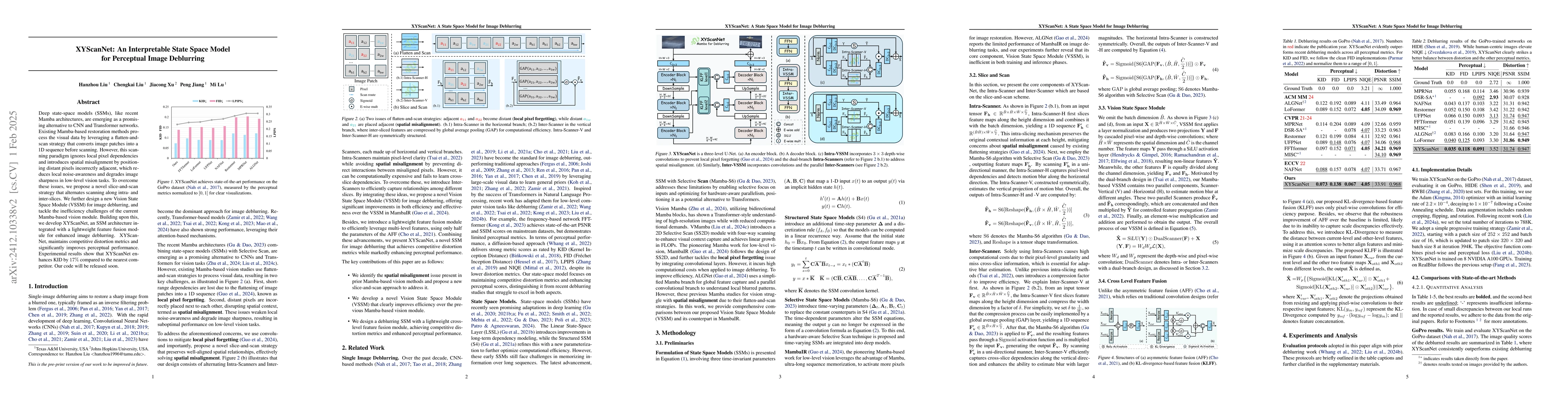 Thumbnail for XYScanNet: An Interpretable State Space Model for Perceptual Image
  Deblurring