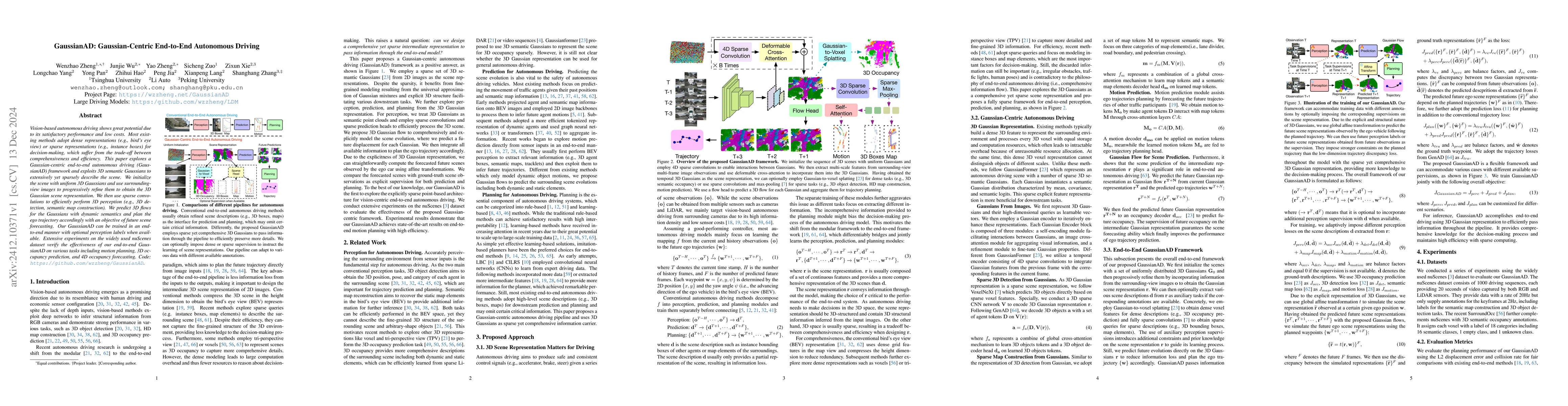 Thumbnail for GaussianAD: Gaussian-Centric End-to-End Autonomous Driving