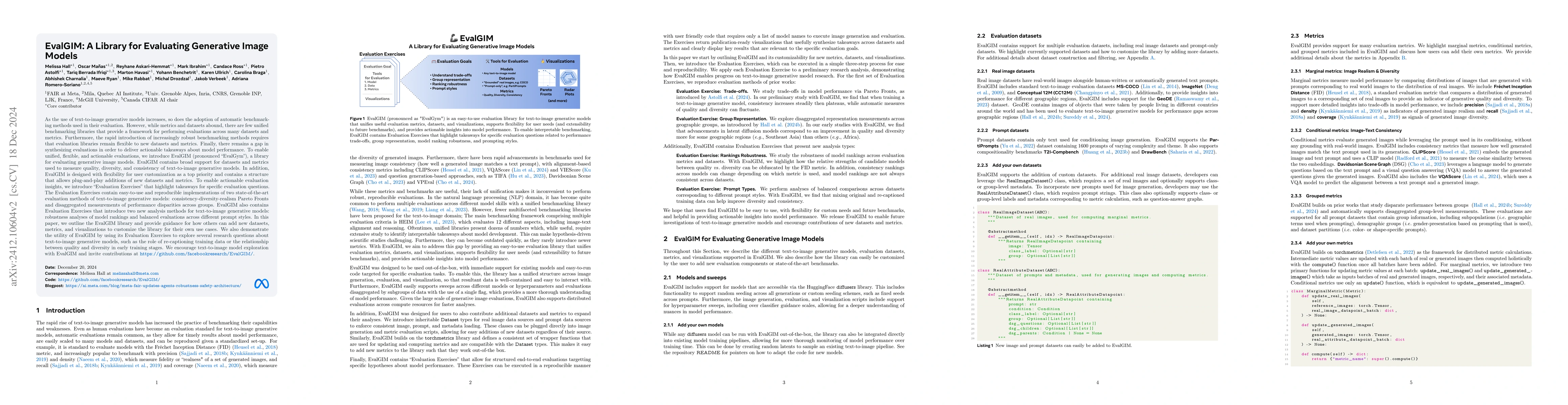 Thumbnail for EvalGIM: A Library for Evaluating Generative Image Models