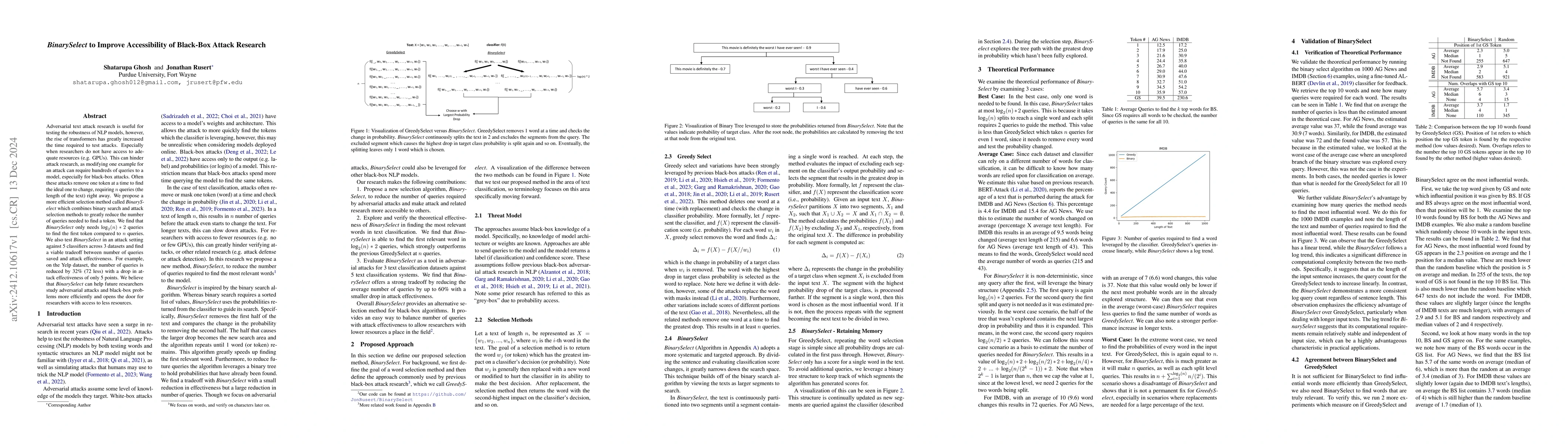Thumbnail for BinarySelect to Improve Accessibility of Black-Box Attack Research