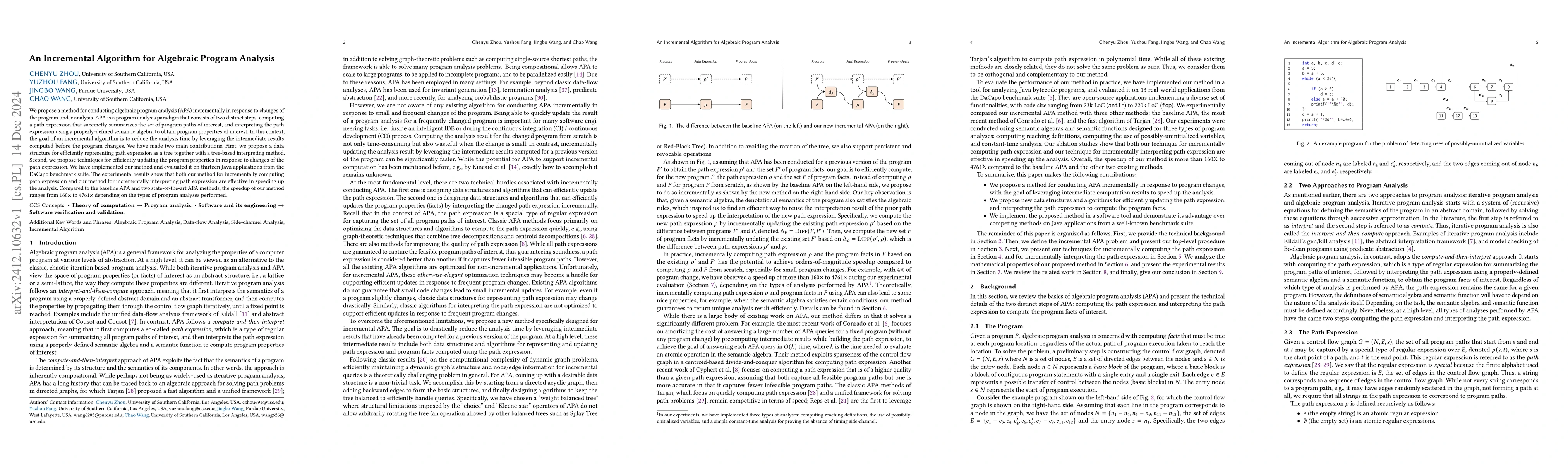 Thumbnail for An Incremental Algorithm for Algebraic Program Analysis