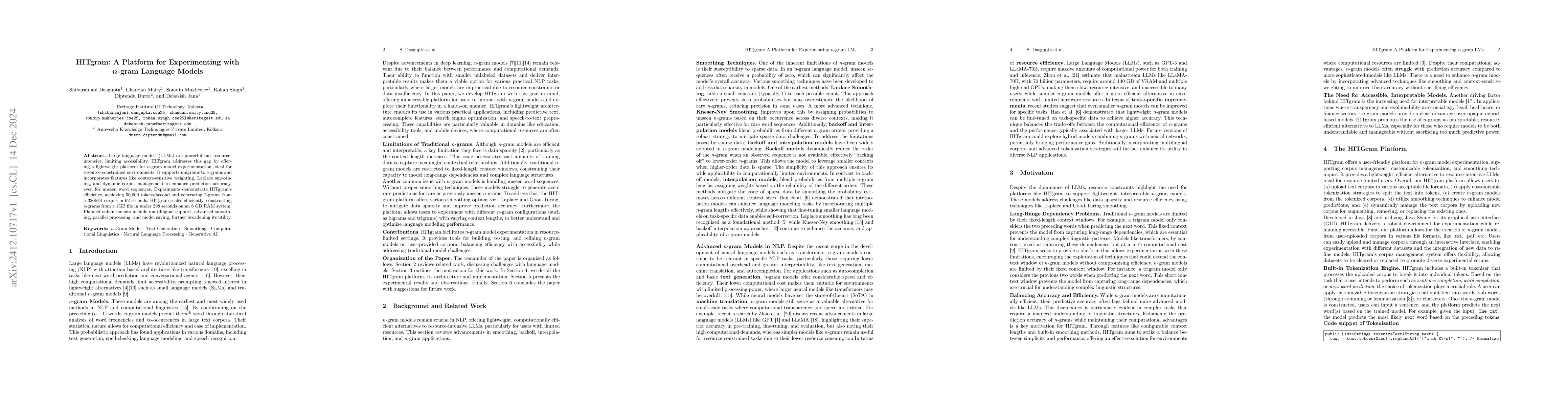 Thumbnail for HITgram: A Platform for Experimenting with n-gram Language Models